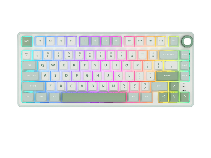 Royal Kludge R75 Sky Cyan K silver switch